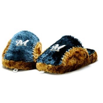Milwaukee Brewers MLB Himo Ball Slippers - XL