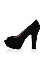 Pied A Terre Zapatos peep toe Calla (Negro)
