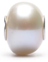 Novobeads Arctic Pebble Pearls Charm Bead - Made in USA w imported materials - Fits all major bead bracelets