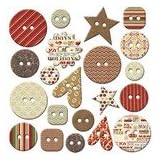 Fancy Pants Home for Christmas Buttons
