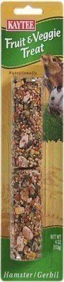 4oz Kaytee Hamster Gerbil Fruit Veggie Treat Stick