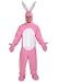 HASE ROSA OFFEN KOSTÜM GR. XL - XXL FASCHING KARNEVAL JUNGGESELLENABSCHIED