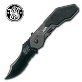 Smith & Wesson - Military Police Magic Assisted Scoop Back DP, Blk B., Serr