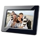 ViewSonic DPX804BK - Digital photo frame - flash 128 MB - 8' - black