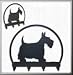 Scottish Terrier 4 Hook Holder