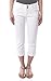 WallFlower Juniors Luscious Curvy Embellished Denim Capris