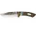 Marble Knives 224 Plains Bowie Fixed Blade Knife with Crown Stag Handles