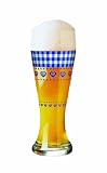 Produkt-Bild: Ritzenhoff Weizenglas mit Bierdeckel, 500 ml, Design 2011, Christiane Elle, 1020138