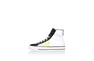 Converse Zapatillas abotinadas Star Player Ev Hi Canvas/Leath (Blanco / Negro)