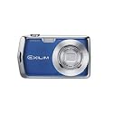 Casio Exilim EX-S5 10MP Digital Camera with 3x Optical Zoom and 2.7 inch LCD (Blue)