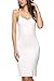 Avidlove Women Full Slips Cotton Blend V Neck Straight Dress Nightwear