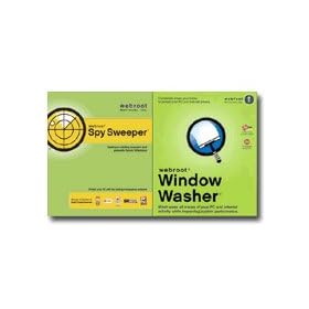 Spy Sweeper / Window Washer Bundle by Webroot Software