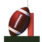Football Cake Topper Candle