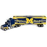 Michigan Wolverines 1:80 2007 Peterbilt Tractor Trailer
