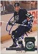 Paul Ranheim, Hartford Whalers, 1994 Donruss Autographed Card