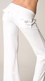 Juicy Couture - Juicy Couture White Terry Cargo Pant
