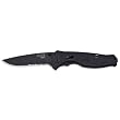 SOG Specialty Knives & Tools TFSA-98 Flash II 1/2 Serrated, Black TiNi