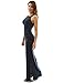 PattyBoutik Women's Crewneck Halter Side Slit Maxi Dress