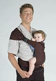 Ellaroo Mei Hip Baby Carrier-Solid Chocolate