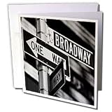 Signs - Broadway - Greeting Cards-6 Greeting Cards with envelopes