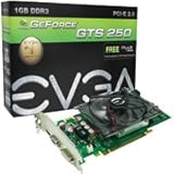 EVGA nVidia GeForce GTS 250 1GB DDR3 VGA/DVI/HDMI PCI-Express Video Card 01G-P3-1145-TR