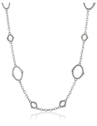 Judith Ripka "Laguna" Open Link Chain Necklace, 24"