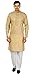Maple Clothing Mens Kurta Pajama Embroidered Silk Cotton Indian Apparel