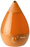 Crane Orange Drop Shape Ultrasonic Cool Mist Humidifier (Quantity of 2)
