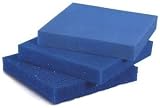 Filterschaum Filtermatte - Blau 50 x 50 x 3 cm 'grob'