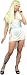 Fancy Dress Costume - Dancing Queen Costume White - Large 16 / 18