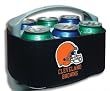 CLEVELAND BROWNS Cool Six Team Logo CAN COOLER 6 PACK with Freezer Pack