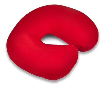 Squishy Deluxe Microbead Neck Pillow Red Holiday Deals Brushed U3