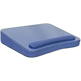 Sofia + Sam All-Purpose Lap Desk (Blue) NEW VERSION with Memory Foam Cushion, Large surface area for crafts, reading, laptops. Supports Laptops up to 17 inches