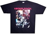 NICKELBACK - Action Photo Tour - Black T-shirt