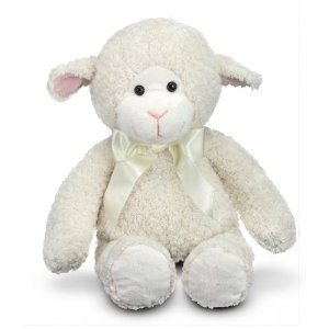 319xeiDrh5L Melissa and Doug Princess Soft Toys 16 Plush Lovey Lamb