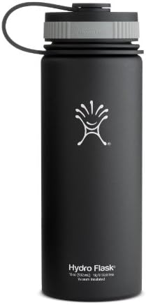 Hydro Flask Insulated Stainless Steel Water Bottle, Wide Mouth, 18-Ounce
