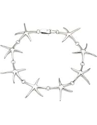 Starfish Bracelet Sterling Silver 07.00 Inch Brc636