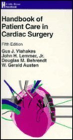 Handbook of Patient Care in Cardiac Surgery 5th edition by Vlahakes, Gus J., Lemmer, John H., Jr. (1994) Paperback