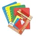 Day-Timer(R) Organizer Accessories For Desk Organizers, 5 1/2in. x 8 1/2in., Colorlife Slash Pockets, Assorted Colors, Pack Of 4