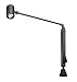 Waldmann 112463009-00091954 SPOT LED, High Output Spot LED Light, Articulating Arm, Universal Base, Anodized Aluminum, Black, 3 x 3W LED Lamping, 100-240V Voltage