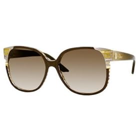 Buy Authentic Christian Dior Sunglasses LINE Color BROWN GOLD BROWN by Christian Dior