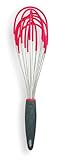Chef'n Kitchzen Balloon Silicone Whisk, Cherry