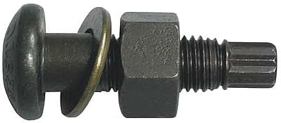 Nucor - 441352-BR - 5 Steel Tension Control Bolt with Plain Finish; PK85