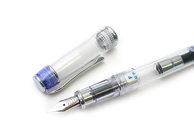 パイロット 万年筆 プレラ 色彩逢い 透明ブルー 細字 FPRN-350R-TL-F