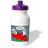 Rich Diesslins Funny Christmas Cartoons  Santa S List  The Bad List  Water Bottles