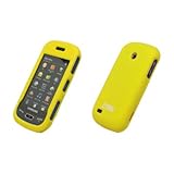 EMPIRE Yellow Rubberized Snap-On Cover Case for Samsung Eternity 2 A597