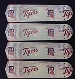 Ceiling Fan Designers 52SET-MLB-DET MLB Detroit Tigers Baseball 52 In. Ceiling Fan Blades Only