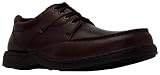 Hush Puppies Mens Randall Formal Dark Brown Lace Up Leather Work Shoes