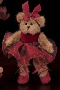 319yBhaZlcL Prima Bearalina Bearington Christmas Ballerina Bear Dressed Teddy Bear By Bearington Collection  Retired Collectible Bearington Bear
