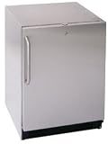 Summit : 24 inch Built-in Outdoor Refrigerator